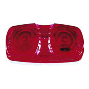 Optronics® Red Bullseye Clearance or Side Marker Light