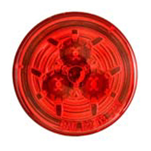 Optronics® Micro-Flex™ 2-1/2" Round Red Clearance or Marker Light