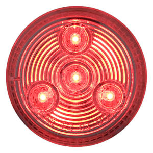 Optronics® Clear Lens Red Marker/Clearance Light