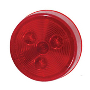 Optronics® Red 2.5" Round Clearance or Side Marker Light