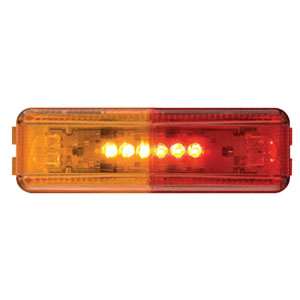 Optronics® Dual Red/Yellow Fender Light