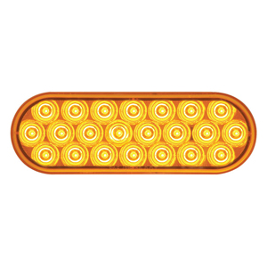 Optronics® Amber LED Strobe Warning Light