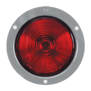 Optronics® Red Stop/Turn/Tail Light Sealed to Gray Mounting Flange - ST47 Series
