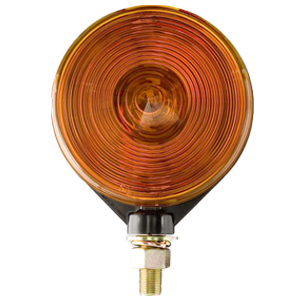 Optronics® Yellow Dual Face Pedestal Mount Parking/Turn Signal - ST 51/52 Series