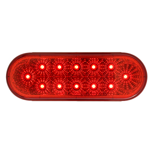 Optronics® LED Miro-Flex™ Red Stop/Turn/Tail Light, Hard Wired