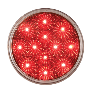 Optronics® LED Miro-Flex™ Clear Lens, Red LED Stop/Turn/Tail Light