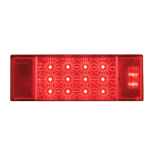 Optronics® LED Miro-Flex™ Red LED Low Profile Combination Tail Light - Passenger Side