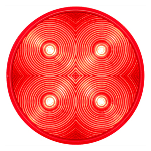 FLEET Count Combination Red Stop/Turn/Tail Light - Weathertight Connection