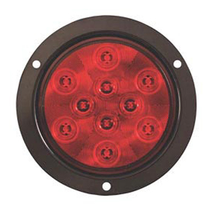 Optronics® 4" Round Red LED Tail Light