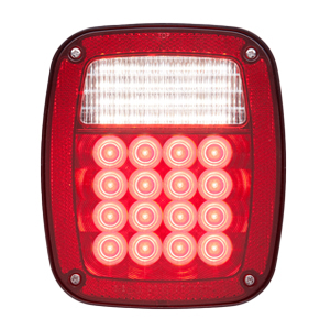 Optronics® LED Combination Stop/Turn/Tail/Back-Up Light - Passenger Side