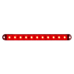 Optronics® LED Red Thinline Stop/Turn/Tail Light, Hard Wired
