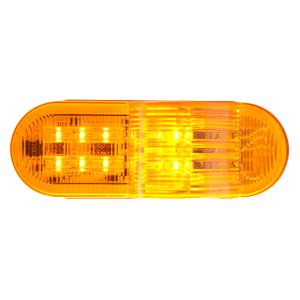 Optronics® LED E Rated Side Turn Signal/Marker Light, Recess Mount, Weathertight Connection