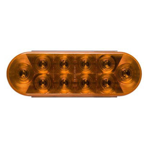 Optronics® 6" Oval Amber LED Light