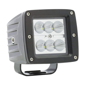 Optronics® LED 3" Cube Flood Light, Post Mount, Color Box