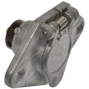 6-Way HD Chrome-Plated Zinc Diecast Exposed Trailer Connector Socket