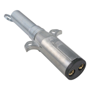 2-Pole Plug with Cable Guard