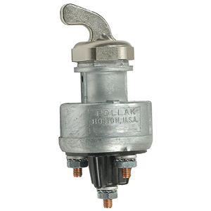 Ignition Starter Switch with Lever – 3 Positions, 4 Studs
