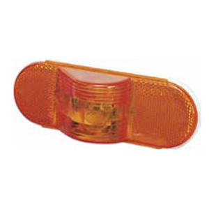 Peterson® 6" Oval Mid-Ship Amber Light