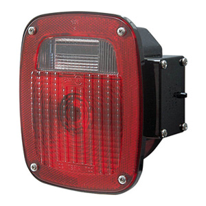 Peterson® Universal Three-Stud Combination Rear Light - Curbside