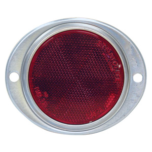 Peterson® Aluminum Red Oval Reflector