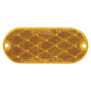 Peterson® Amber Oblong Reflector