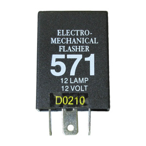 Peterson® Electro-Mechanical Flashers, Heavy Duty 3 Prong, 12 Lamp