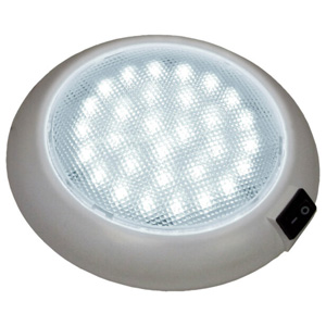 Peterson® Great White® LED Dome/Interior Light with Switch
