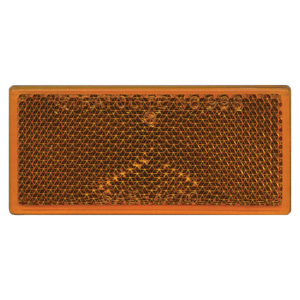 Peterson® Amber Rectangular Quick-Mount Reflector