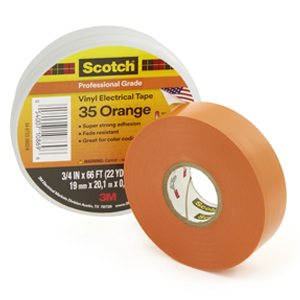 3M™ Scotch™ Colored Vinyl Electrical Tape 35