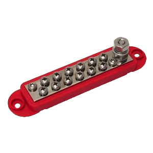 Busbar – 12-Gang (Red)