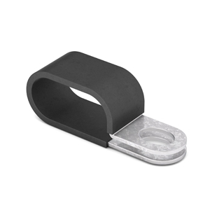 Rubber-Insulated Double Tube Steel Cable Clamp 3/4"