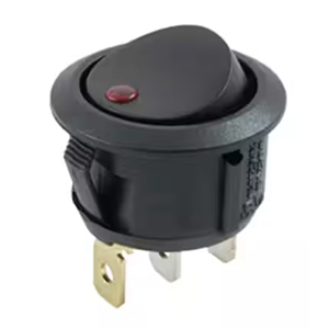 Snap-In Round Hole Rocker Switch