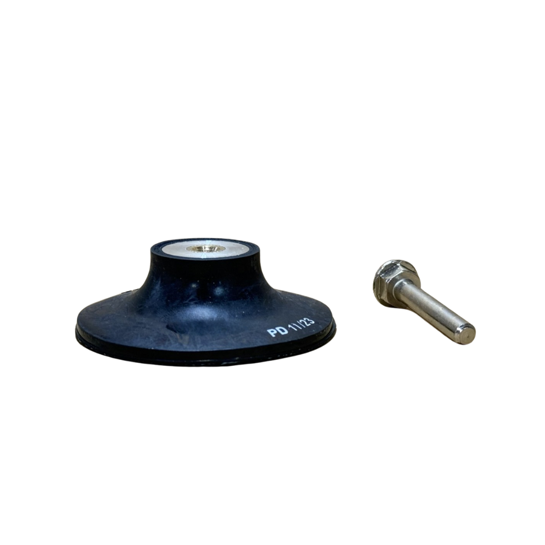3" Twist-to-Lock Backing Pad – Type R with Mandrel