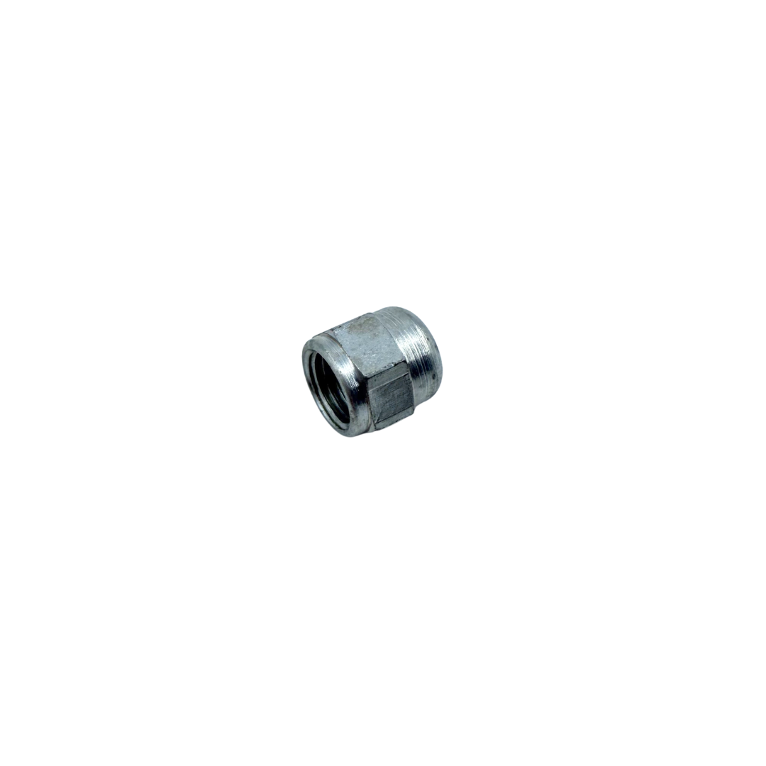 JIC 37° Flare Twin® Cap – 3/8" Tube, 11/16" Hex, Carbon Steel