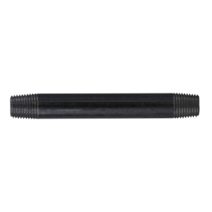 1/4" x 2" Black Steel Pipe Nipple – Schedule 40, Welded, Grade B