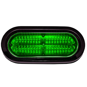 Oval Strobe Flashing 8 LED Light