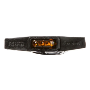 Flex-Lite Adhesive-Mount 4" Winged PC-Rated LED Mrkr/Clrnc Light - 3 Diodes, 0.180 Bullet, Hardwired, 12V (Amb)