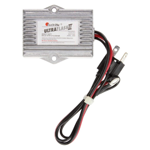 Heavy Duty Electronic Flasher Relay – 12/24V, 35A, 16 Bulbs (No Audible Signal)