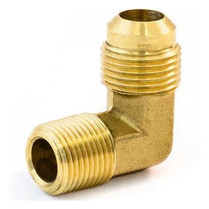 Forged Flare Brass X Male Pipe Elbow