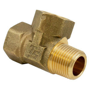 Pipe Street Brass Tee