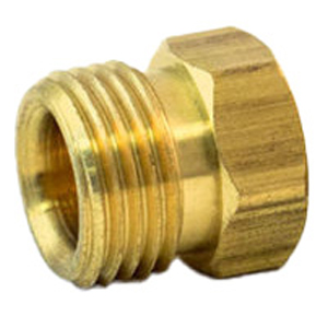 Brass Nut, Inverted Flare