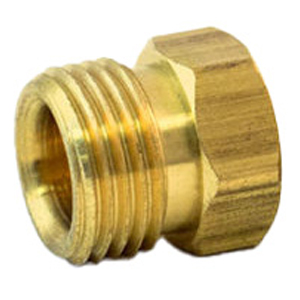 Brass Nut, Inverted Flare