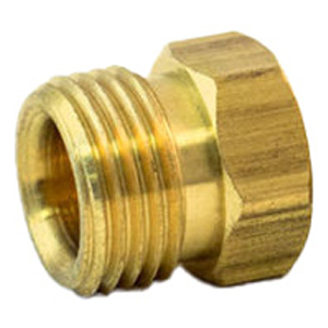 Brass Nut, Inverted Flare