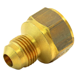 Flare X Female Pipe Connector, Brass