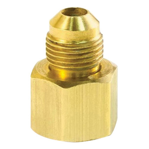 Flare X Female Pipe Connector, Brass