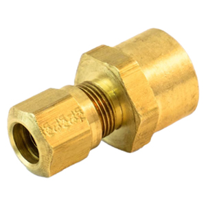 Female Connector, Brass
