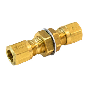 Bulkhead Union, Brass