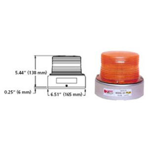 Model 651 Strobe Emergency Lighting Replacement Flash Tube