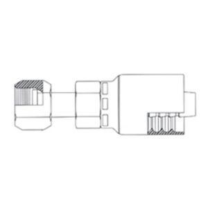 O-Ring Face Seal (ORF) - Female Swivel - A Series