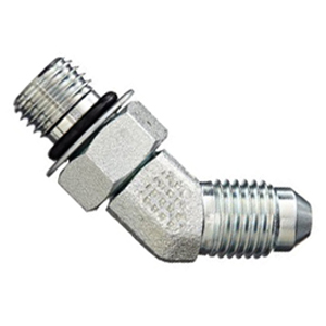 JIC 37° Flare-Twin® 45° Elbow Swivel Nut